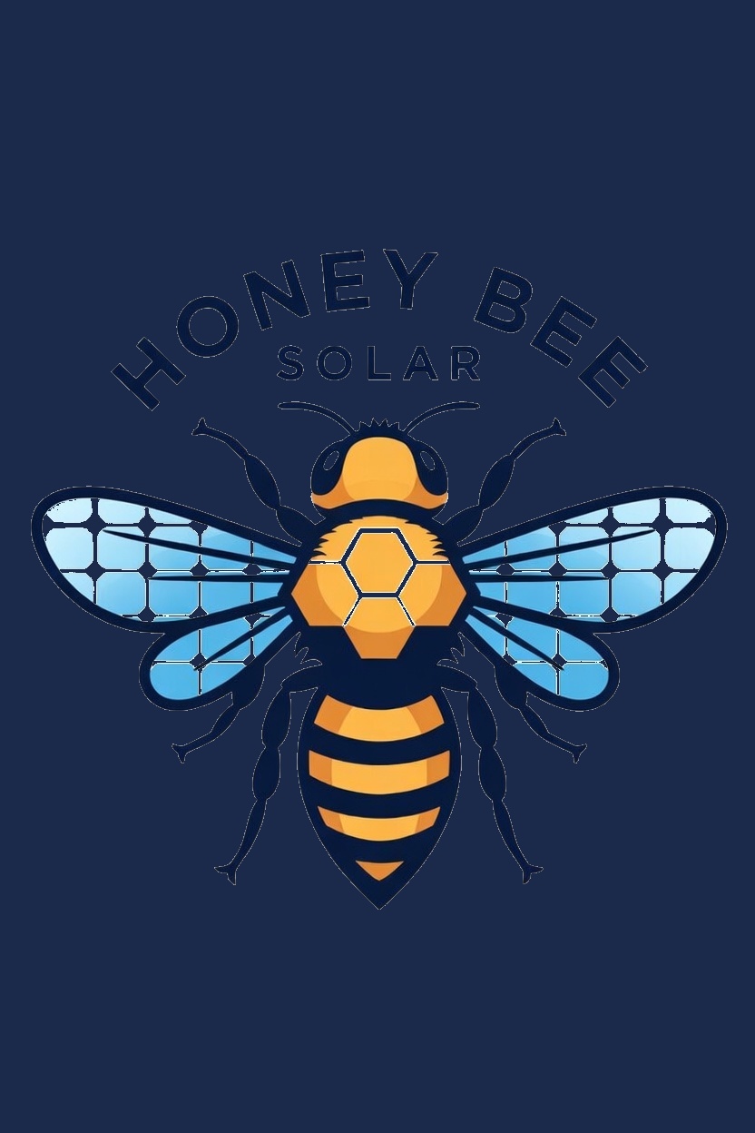 Honey Bee Solar Logo